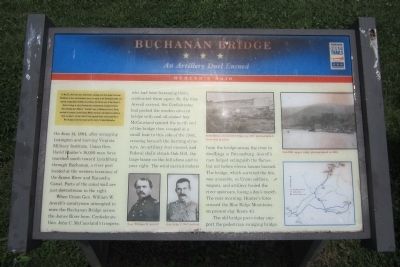Buchanan Bridge CWT Marker image. Click for full size.