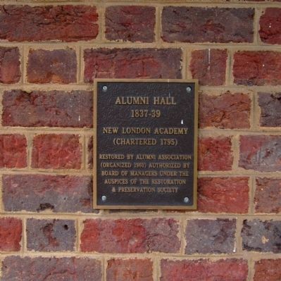 Alumni Hall (New London Academy). Click for full size. Alumni Hall (New London Academy) image. Click for full size.