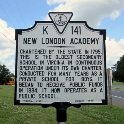 New London Academy Marker image. Click for full size.