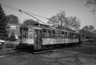 Como-Harriet Streetcar Line & Trolley Car No. 265 image. Click for full size.