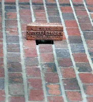 Culver "Block" - Veedersburg Brick image. Click for full size.