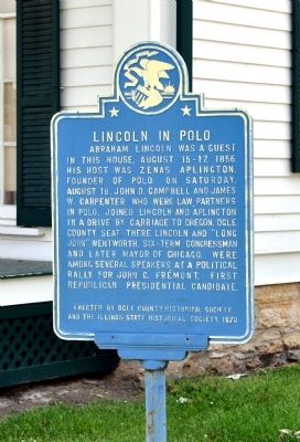 Lincoln in Polo Marker image. Click for full size.