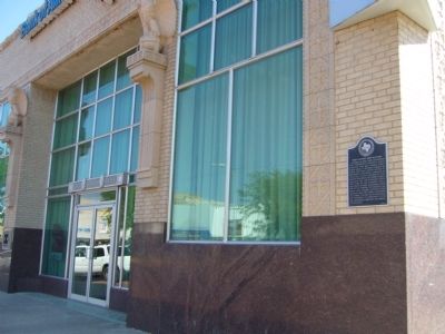 First National Bank in Pampa Marker. Click for full size. First National Bank in Pampa Marker image. Click for full size.