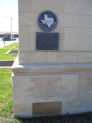 1934 Pampa Post Office Building Marker image. Click for full size.