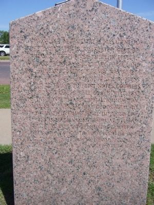 Peter W. Gray Marker reverse. Click for full size. Peter W. Gray Marker reverse image. Click for full size.