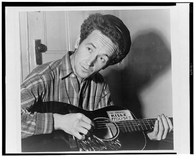 Woody Guthrie (1943) image. Click for full size.