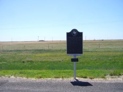 Last Great Panhandle Cattle Drive to Montana Marker image. Click for full size.