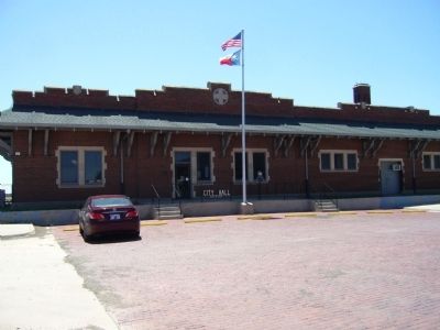 Atchison, Topeka, & Santa Fe Railroad Depot image. Click for full size.