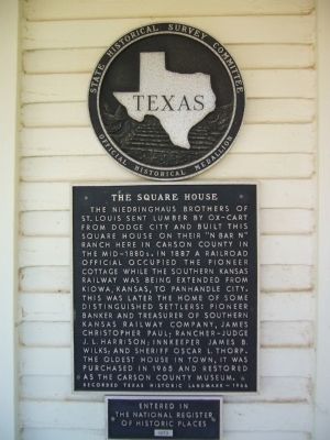 The Square House Marker image. Click for full size.