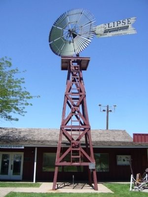 Eclipse Windmill Patented 1867 Marker image. Click for full size.
