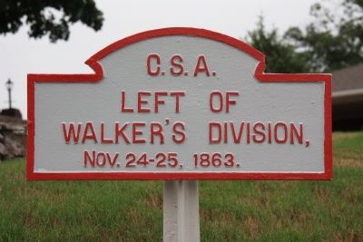 Walker's Division Marker. Click for full size. Walker's Division Marker image. Click for full size.