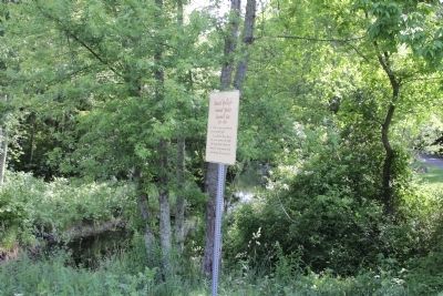 Daniel Bullock- Samuel baker Sawmill site 1750-1850 Marker image. Click for full size.