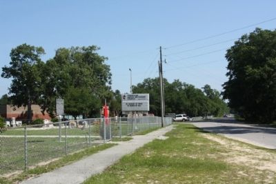Friendship Methodist Church Marker, looking north. Click for full size. Friendship Methodist Church Marker, looking north image. Click for full size.