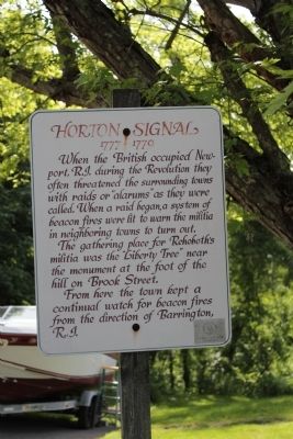 Horton Signal 1777-1779 Marker image. Click for full size.