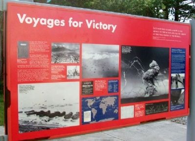 Voyages for Victory Marker image. Click for full size.