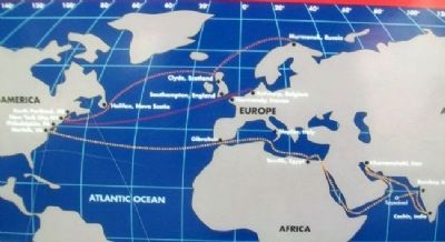 Map on Voyages for Victory Marker image. Click for full size.