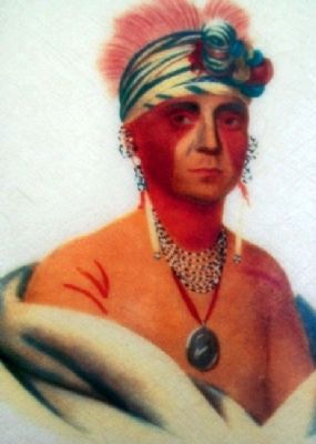 Mon-Chonsia on Kanza Indians Marker image. Click for full size.