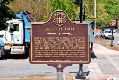 Bulloch Hall Marker image. Click for full size.