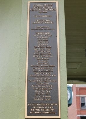 Donor Recognition Plaque image. Click for full size.