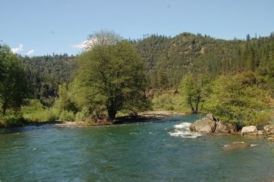 The Trinity River at Reading's Bar. Click for full size. The Trinity River at Reading's Bar image. Click for full size.