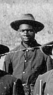 Trumpeter Isaac Payne, Seminole Scout image. Click for full size.