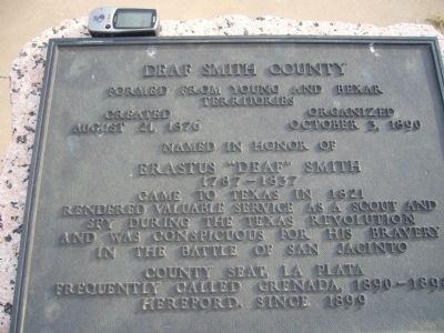 Deaf Smith County Marker image. Click for full size.