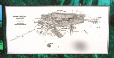 Schooner Daniel Lyons Marker. Click for full size. Schooner Daniel Lyons Marker image. Click for full size.