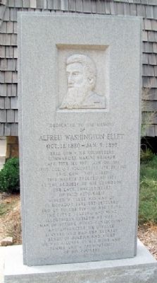 Alfred Washington Ellet Monument image. Click for full size.