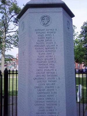 World War II Marker. Click for full size. World War II Marker image. Click for full size.
