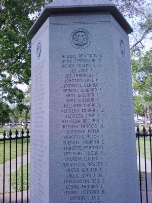 World War II Marker. Click for full size. World War II Marker image. Click for full size.