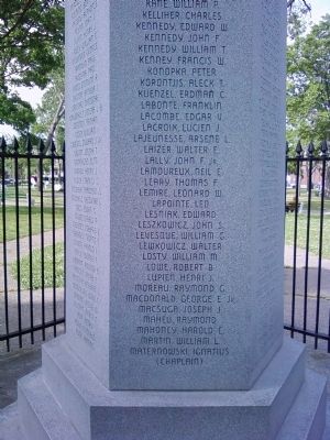 World War II Marker. Click for full size. World War II Marker image. Click for full size.