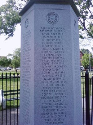 World War II Marker. Click for full size. World War II Marker image. Click for full size.