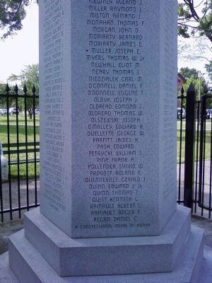 World War II Marker. Click for full size. World War II Marker image. Click for full size.