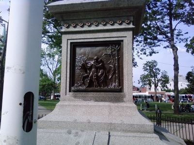 Civil War Monument Marker. Click for full size. Civil War Monument Marker image. Click for full size.