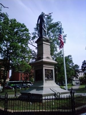 Civil War Monument Marker. Click for full size. Civil War Monument Marker image. Click for full size.