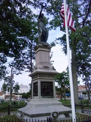 Civil War Monument Marker. Click for full size. Civil War Monument Marker image. Click for full size.