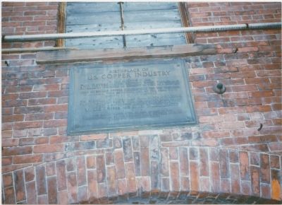 Birthplace of U.S. Copper Industry Marker image. Click for full size.