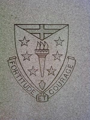 Detail from 104th Infantry Regiment Marker image. Click for full size.