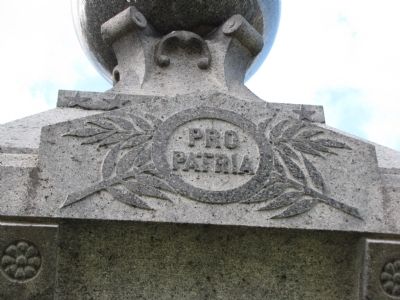 Non-Repatriated Soldiers' Monument detail. Click for full size. Non-Repatriated Soldiers' Monument detail image. Click for full size.