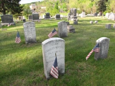 Soldiers' graves. Click for full size. Soldiers' graves image. Click for full size.