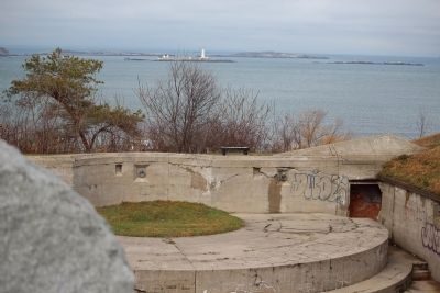Boston Harbor Lighthouse in the distance image. Click for full size.