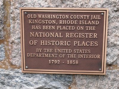 Washington County Jail Marker. Click for full size. Washington County Jail Marker image. Click for full size.