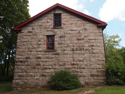 Rear of the jail. Click for full size. Rear of the jail image. Click for full size.