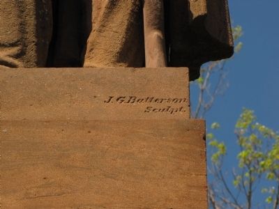 Detail Showing Sculptor Name image. Click for full size.