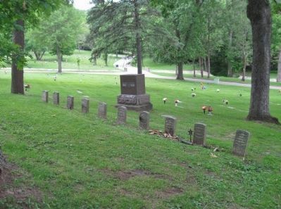 Nearby Civil War Gravestones. Click for full size. Nearby Civil War Gravestones image. Click for full size.