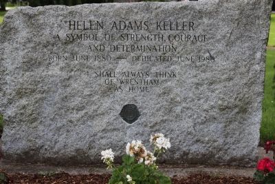Helen Adams Keller Marker image. Click for full size.