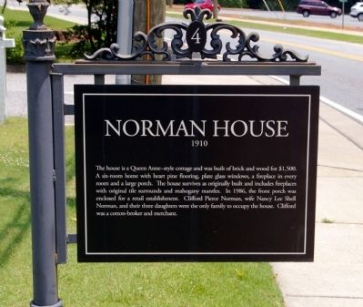 Norman House Marker image. Click for full size.