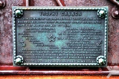 Trophy Cannon Marker image. Click for full size.