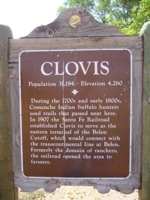 Clovis Marker image. Click for full size.