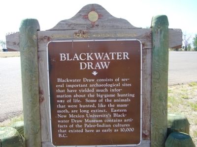 Blackwater Draw Marker image. Click for full size.